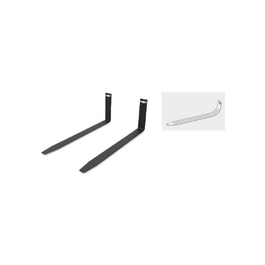 Magnetic Rubber Fork Covers for Reach Trucks