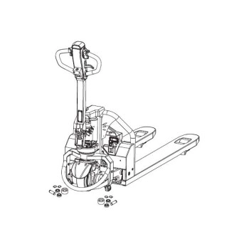 Cost Effective Jungheinrich Self-Service Kit | AME 13: Support Wheels