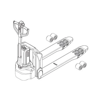 Cost Effective Jungheinrich Self-Service Kit | AME 15: Load Wheels
