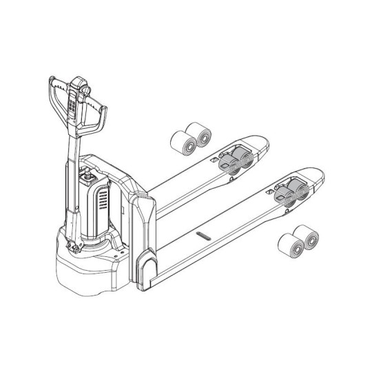 Cost Effective Jungheinrich Self-Service Kit | AME 15: Load Wheels