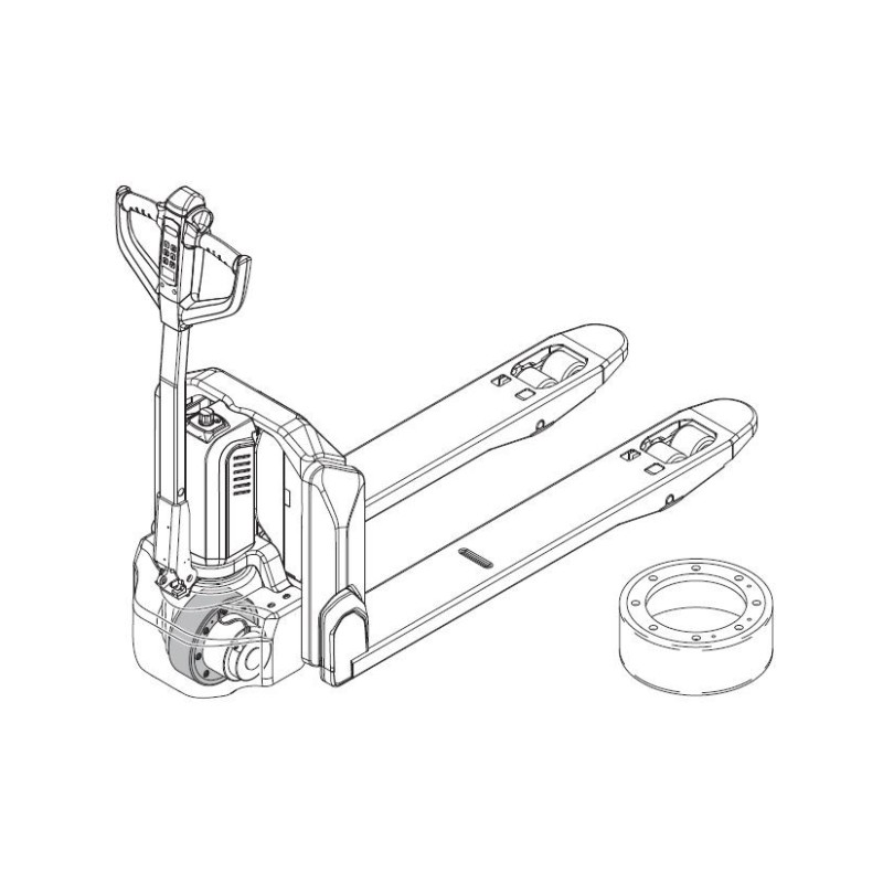 Cost Effective Jungheinrich Self-Service Kit | AME 15: Drive Wheel