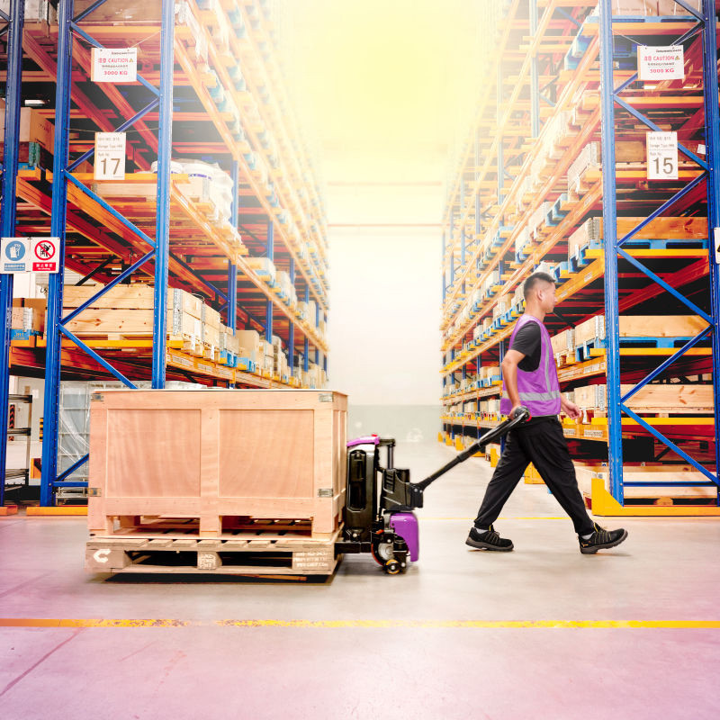 Electric pedestrian pallet truck | PTL 1.5 | 560 x 1150mm | Tandem wheel | AntOn by Jungheinrich