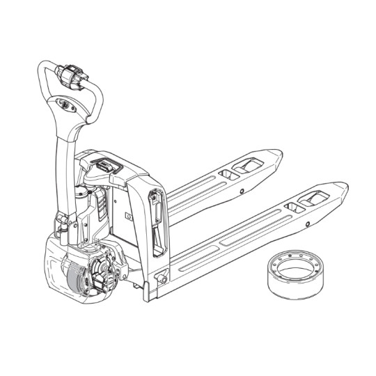 AntOn by Jungheinrich self-service package for Model PTL 1.5 - replace drive wheel| Jungheinrich Shop Singapore
