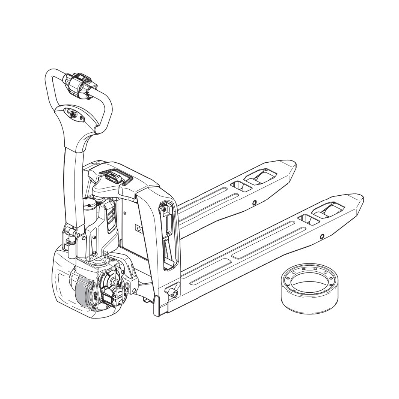 AntOn by Jungheinrich self-service package for Model PTL 1.5 - replace drive wheel| Jungheinrich Shop Singapore
