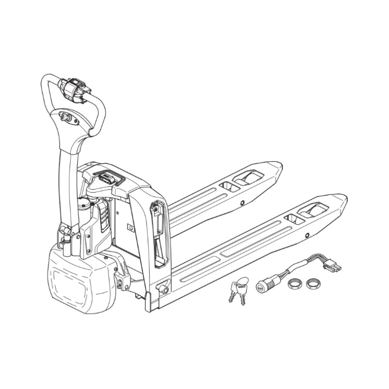 AntOn by Jungheinrich Key switch for model PTL 1.5| Jungheinrich Shop Singapore