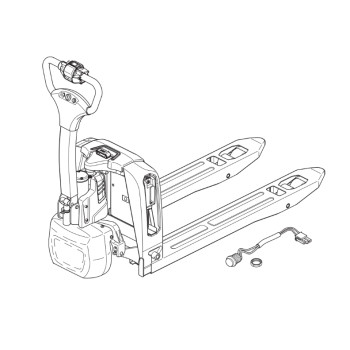 Turtle speed release button for model PTL 1.5| Jungheinrich Shop Singapore