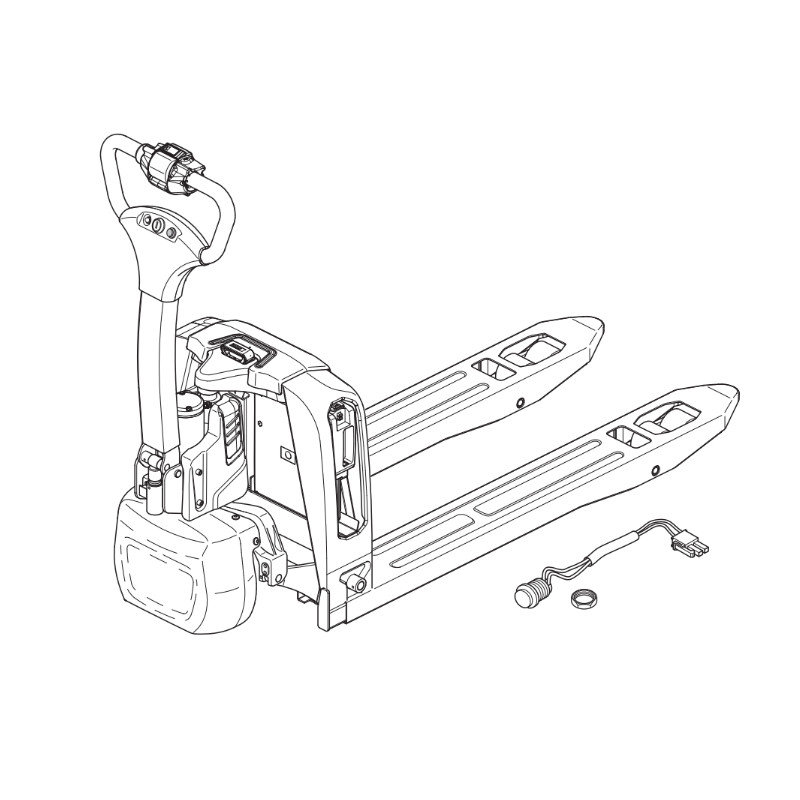 Turtle speed release button for model PTL 1.5| Jungheinrich Shop Singapore